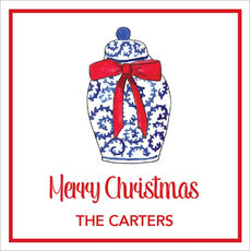 Ginger Jar Holiday Gift Stickers