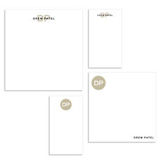 Simplicity Initials Notepad Set