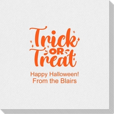 Trick or Treat Linen Like Napkins