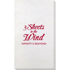 3 Sheets To The Wind Bamboo Luxe Guest Towels