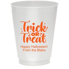 Trick or Treat Colored Shatterproof Cups