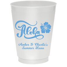 Aloha Colored Shatterproof Cups
