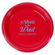 3 Sheets To The Wind Plastic Plates
