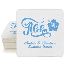 Aloha Square Coasters