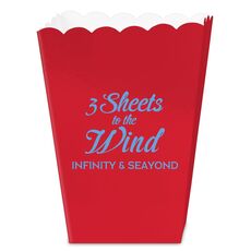 3 Sheets To The Wind Mini Popcorn Boxes