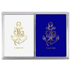 Ship Faced Double Deck Playing Cards