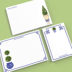 Topiary Flat Note Card Collection