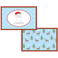 Jolly St. Nick Laminated Placemat