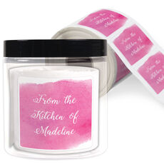 Big Swash Square Gift Stickers in a Jar