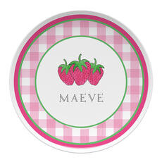 Strawberry Patch Children's Plate