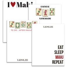Mah Jong Mini Notepad Set