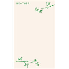 Sketched Branches Jotter Cards