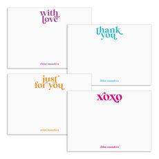 Yours Truly Flat Note Card Collection