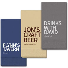 Create Your Own Headline Guest Towels