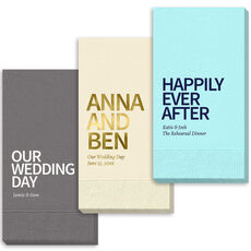 Create Your Own Headline Guest Towels