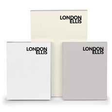 Bold Overlapping Text Notepad Set