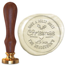 Holly Jolly Wax Seal Stamp