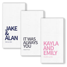 Create Your Own Headline Deville Guest Towels