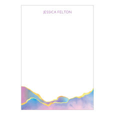 Pastel Agate Petite Flat Note Cards
