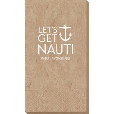 Let's Get Nauti Anchor Bali Guest Towels
