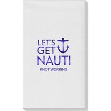 Let's Get Nauti Anchor Linen Like Guest Towels