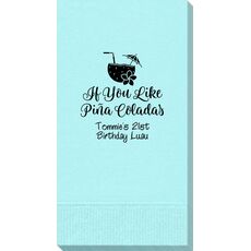 If You Like Pina Coladas Guest Towels
