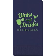 Fun Dinks and Drinks Guest Towels