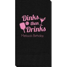 Dinks Then Martini Drinks Guest Towels