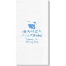 If You Like Pina Coladas Deville Guest Towels