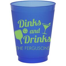 Fun Dinks and Drinks Colored Shatterproof Cups