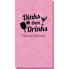 Dinks Then Martini Drinks Bali Guest Towels