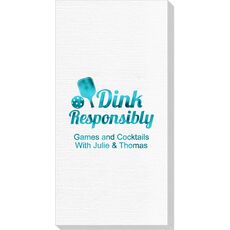 Dink Responsibly Deville Guest Towels