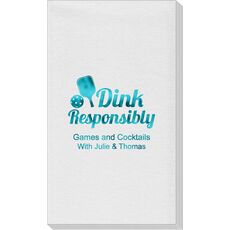 Dink Responsibly Linen Like Guest Towels