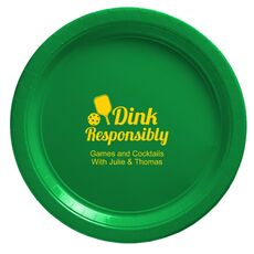 Dink Responsibly Paper Plates