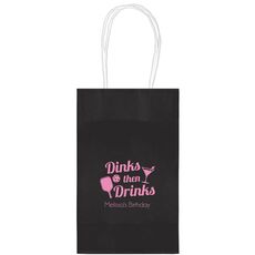 Dinks Then Martini Drinks Medium Twisted Handled Bags