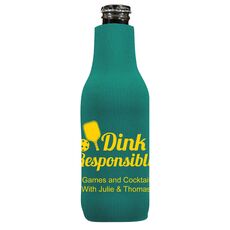 Dink Responsibly Bottle Huggers