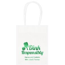 Dink Responsibly Mini Twisted Handled Bags
