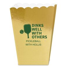 Dinks Well With Others Mini Popcorn Boxes