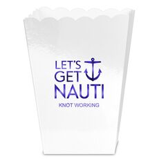 Let's Get Nauti Anchor Mini Popcorn Boxes