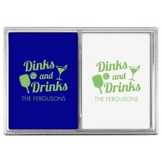 Fun Dinks and Drinks Double Deck Playing Cards