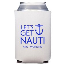 Let's Get Nauti Anchor Collapsible Huggers