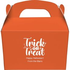 Trick or Treat Gable Favor Boxes