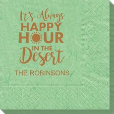Happy Hour in the Desert Bali Napkins