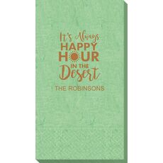 Happy Hour in the Desert Bali Guest Towels