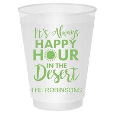 Happy Hour in the Desert Shatterproof Cups