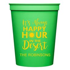 Happy Hour in the Desert Stadium Cups