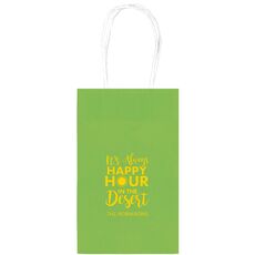 Happy Hour in the Desert Medium Twisted Handled Bags