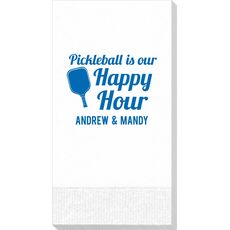 Pickleball Is Our Happy Hour Guest Towels