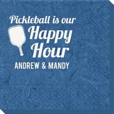 Pickleball Is Our Happy Hour Bali Napkins