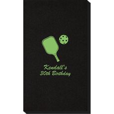 Pickleball Paddle Linen Like Guest Towels